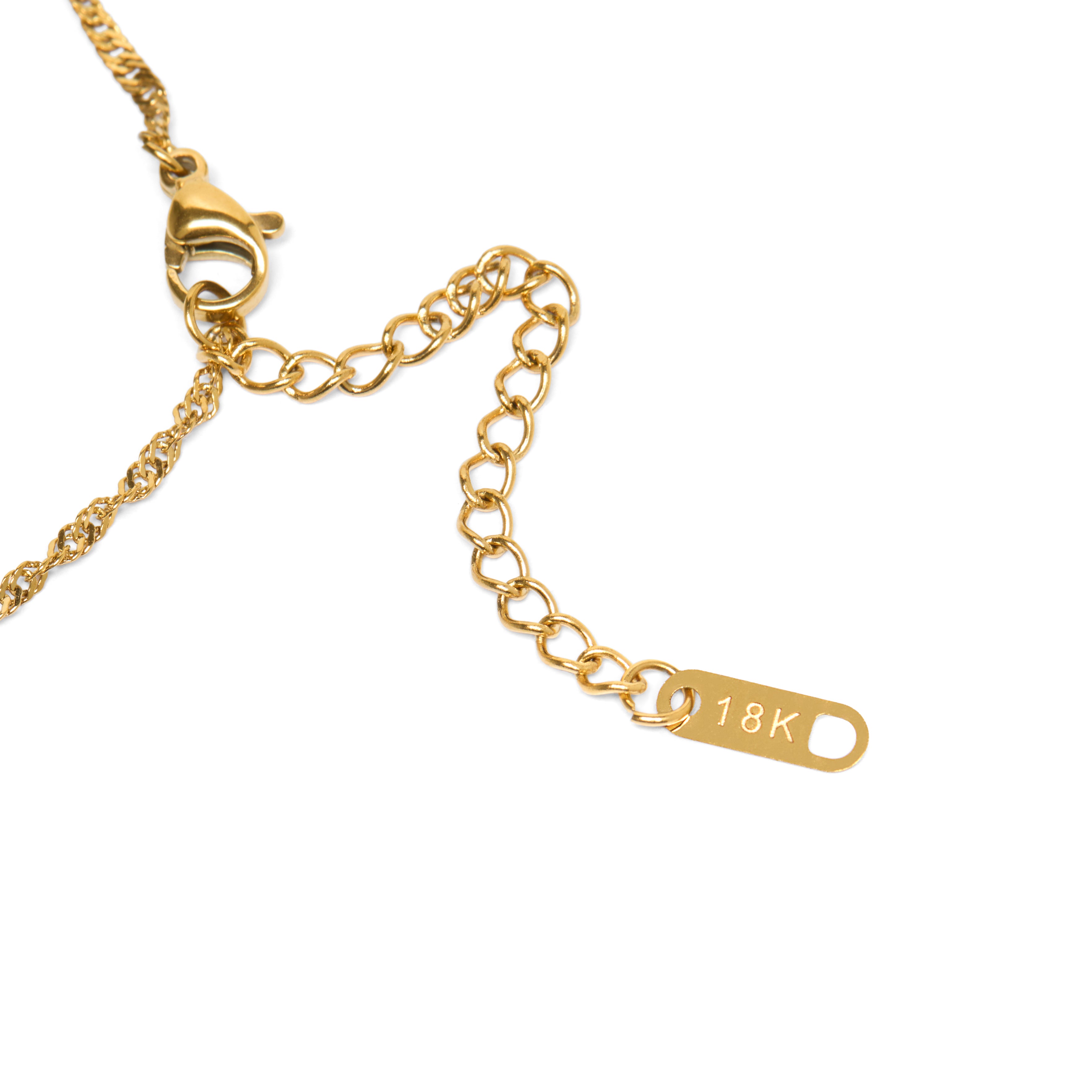 Molten Square Necklace