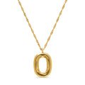 Molten Oval Necklace