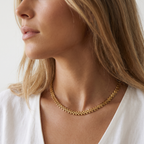 Chevron Link Chain Necklace