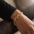 Chunky Oval Link Bracelet