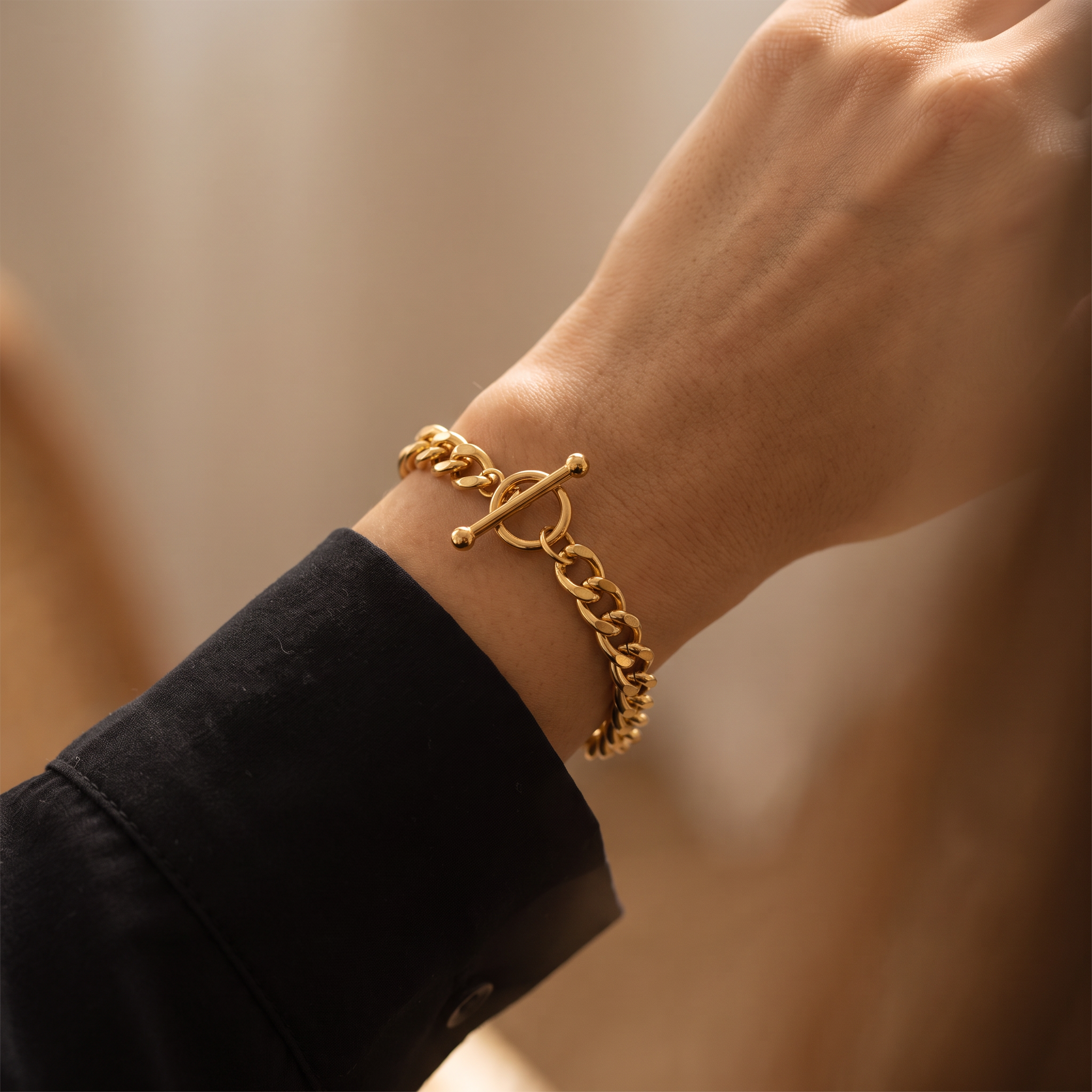 Classic Curb Chain Bracelet