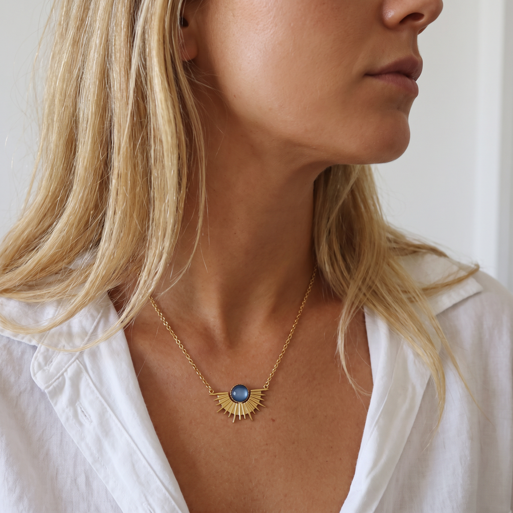 Sunray Pendant Necklace