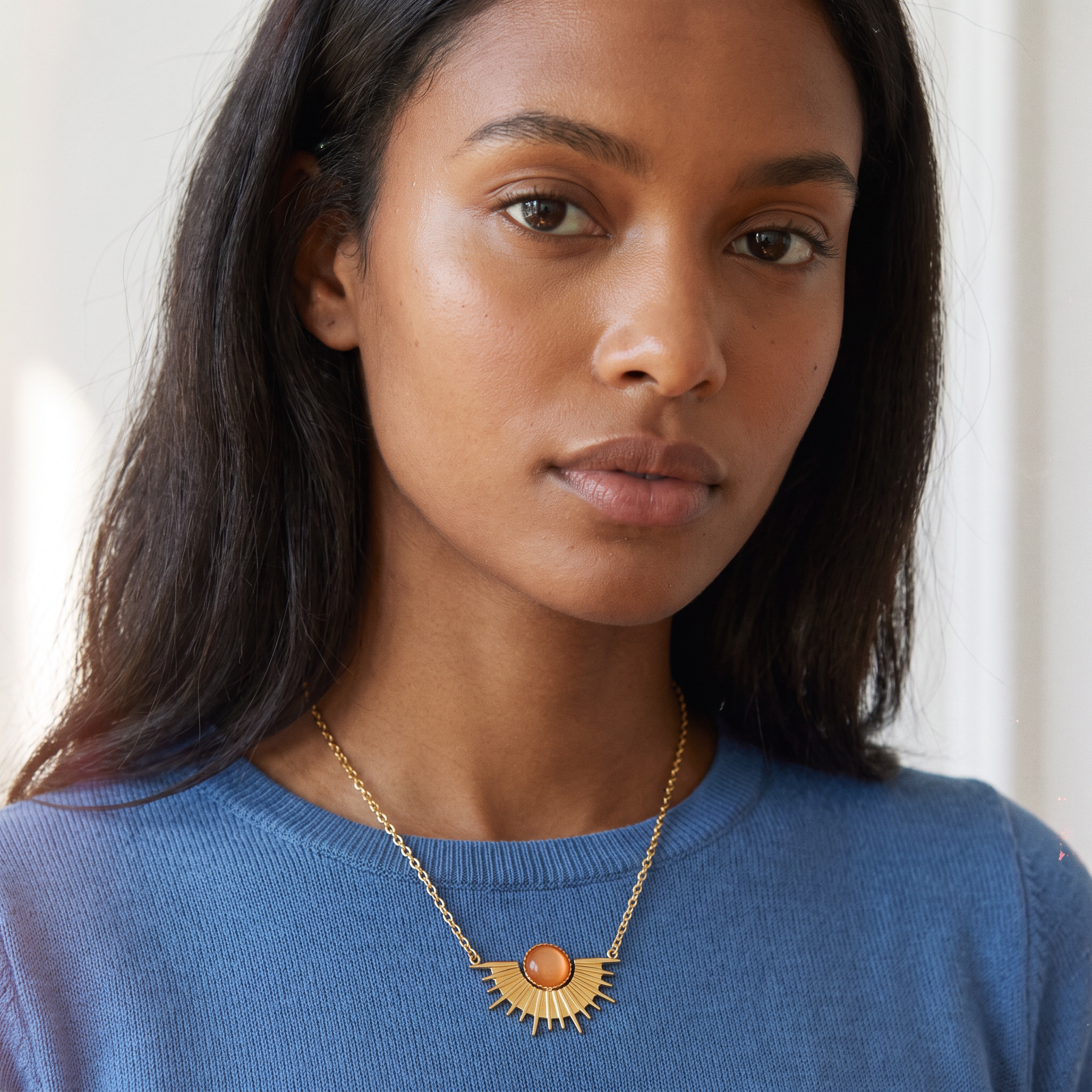 Sunray Pendant Necklace