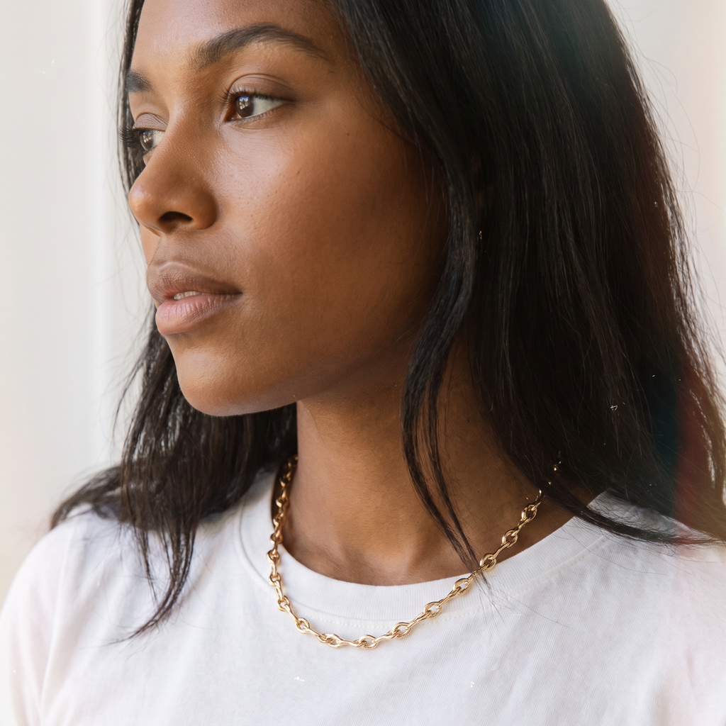 Twisted Rope Chain Necklace